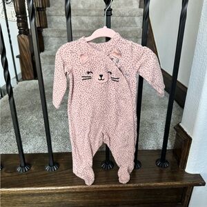 Carter’s Cat Snap Footie Baby Girl